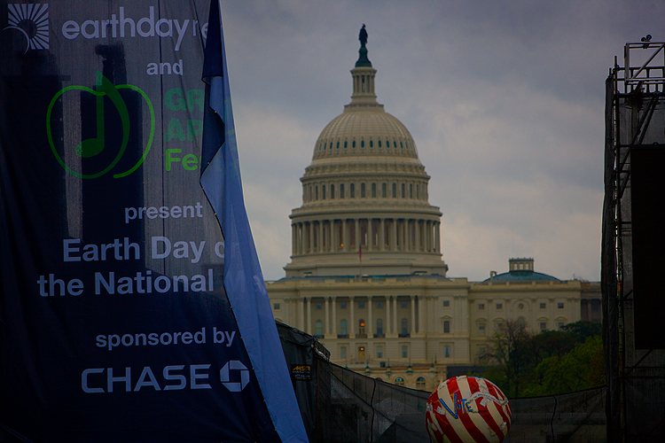 Storm Has Passed : Earth Day on the Mall : DC