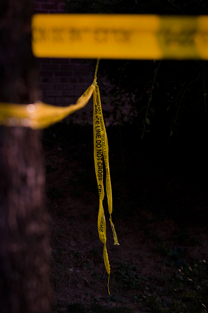 Yellow Ribbon - Crime Scene : Hawaii Avenue NW : DC