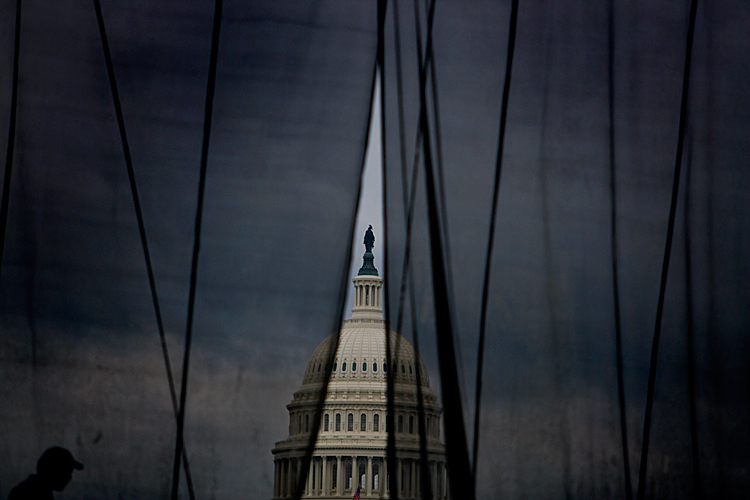 Black Day at the Capitol : DC : USA