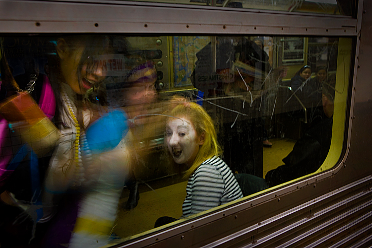 Nightmare Before Halloween : C Train 23rd St Subway Sta : NYC