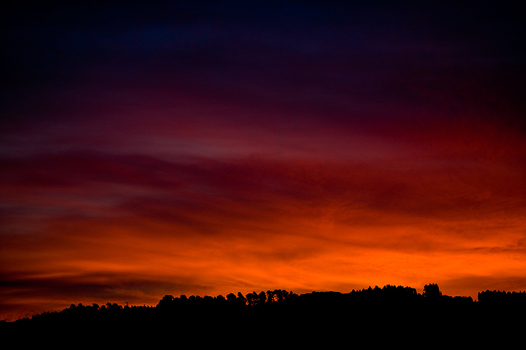 Brazilian Sunset : Santa cruz do Sul : Brazil
