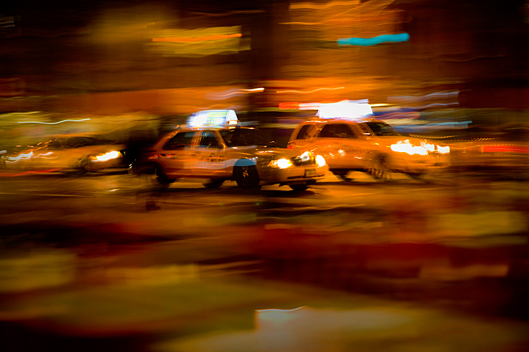 Multi Taxi Zap : 23rd & 9th Av : NYC