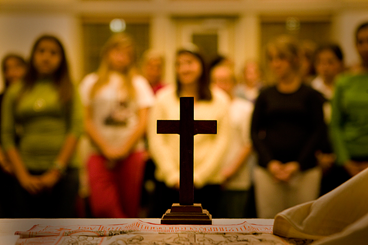 Cross : Mass in School : New England