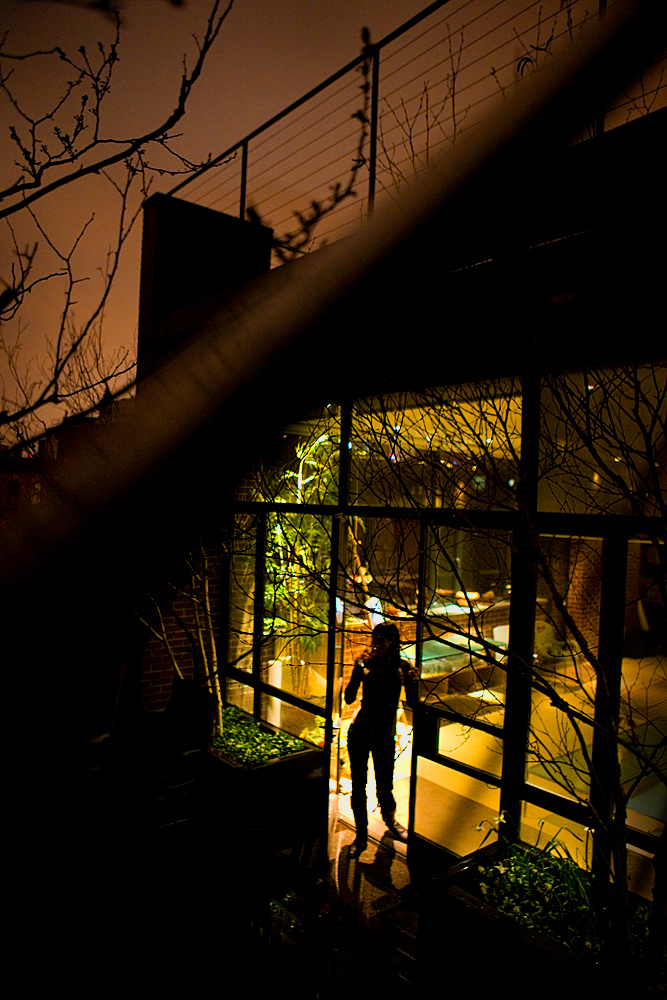 Girl at the Window : Edwards  House - Meat Packing District : NYC