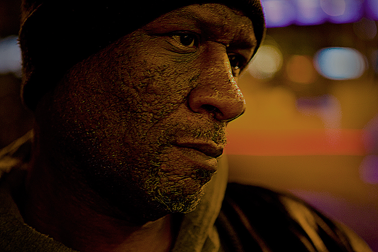 Blue : On the Street : NYC