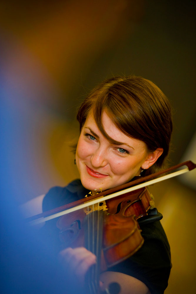 Happy Violinist : Pennsylvania : USA