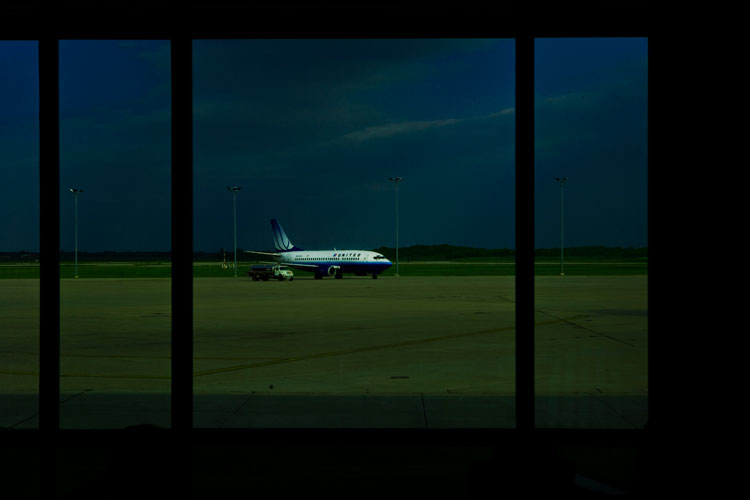 Last Flight out before the Storm : Grand Rapids : Illinois