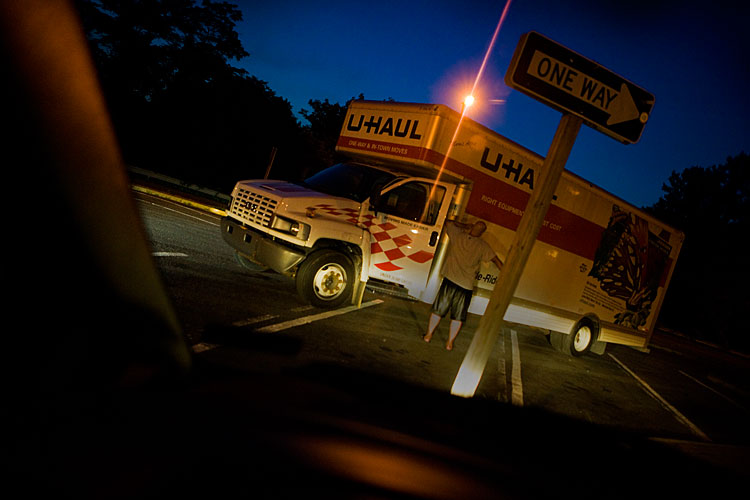 U Haul Truck : Interstate 95 : Virginia