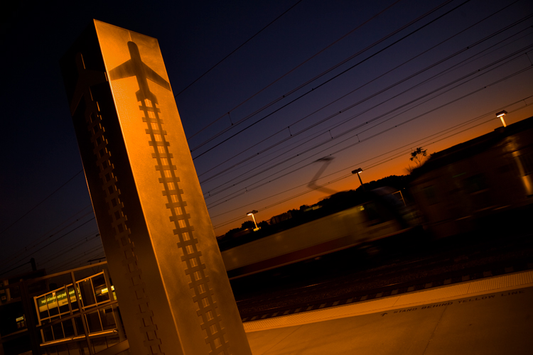 Newark International Airport Train Station : Newark : New Jersey