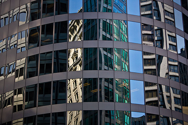 Reflecting On Downtown Chicago