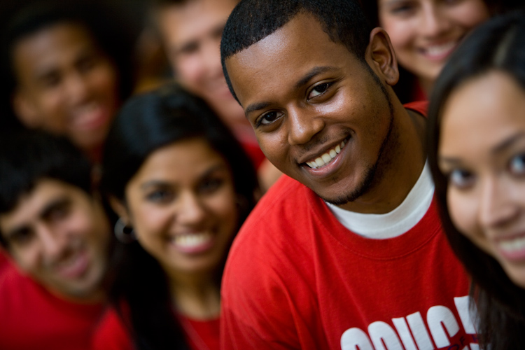 Students of The University of Houston : Texas : USA