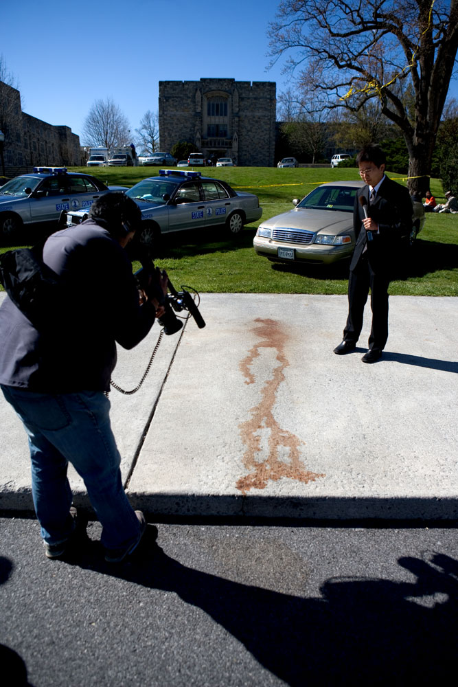 Blood on the Streets : Mass Killing VTEC Blacksburg : Virginia : USA