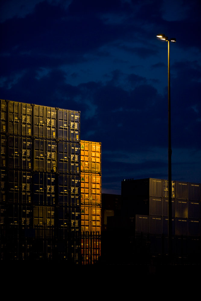 Building Blocks of Western Economics : Containers : Port of Felixtowe UK