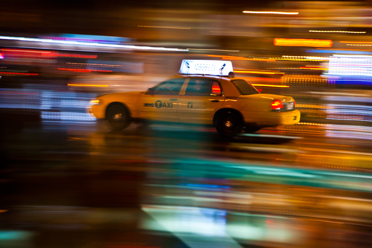 The Yellow Yellow grass of Home Crazed Taxi : NYC : USA