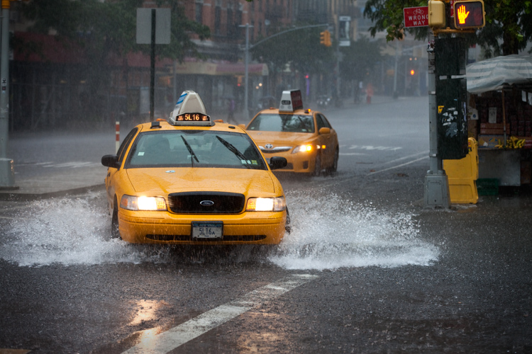 Taxi Wash : 23rd and 9th : New York City