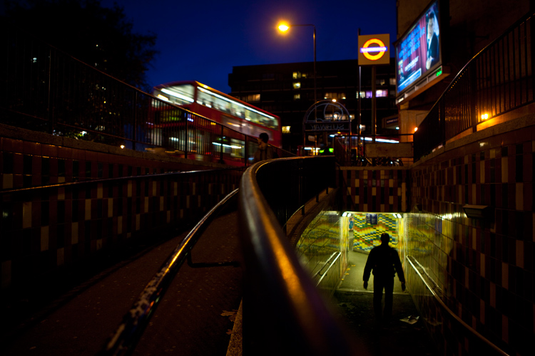 The Elephant Underpass : Elephant and Castle : London 