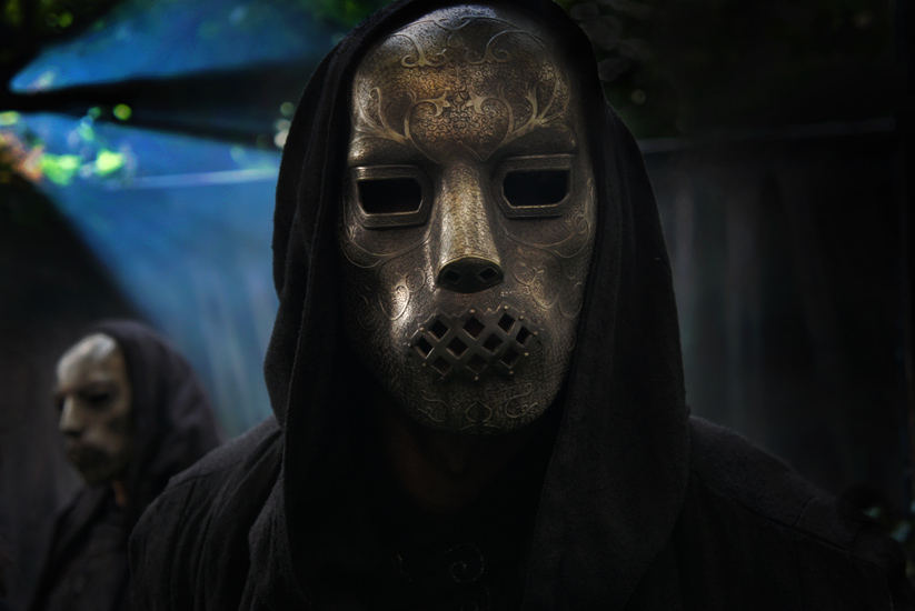 A Tale of Two Authors : Imposed Silence : Death Eaters at Harry Potter Launch