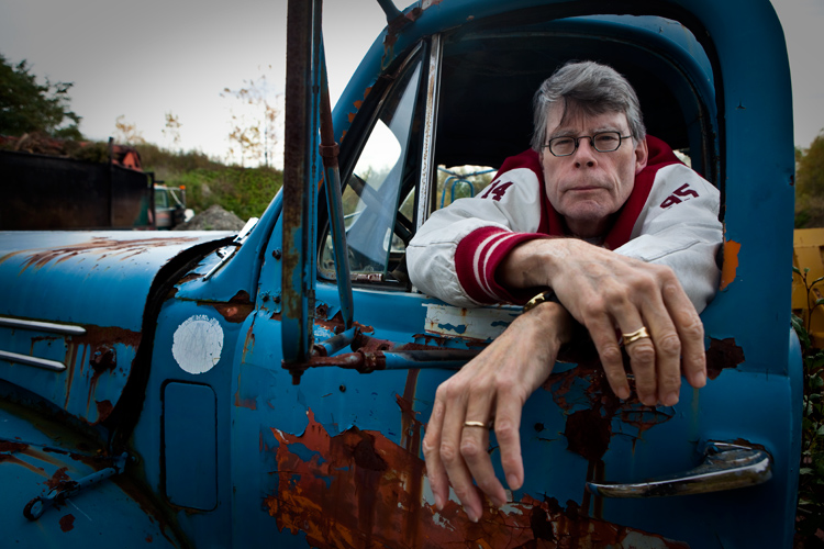 The King and I : Writer Stephen King : Bangor Maine : USA