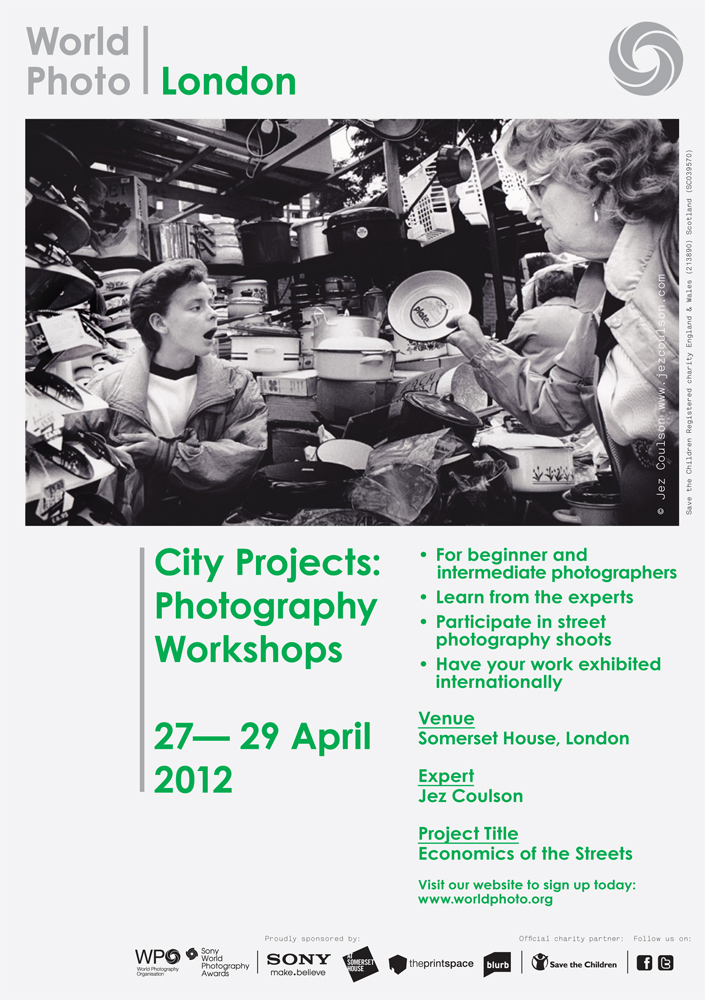 Jez Coulson World Photography Organization Workshop: Economics of The Street : London
