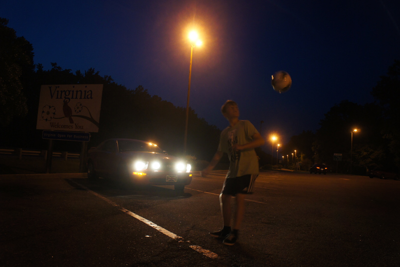 Virginia Welcomes You HaHaHaHaHaHa : State Line i95 NC VA : USA