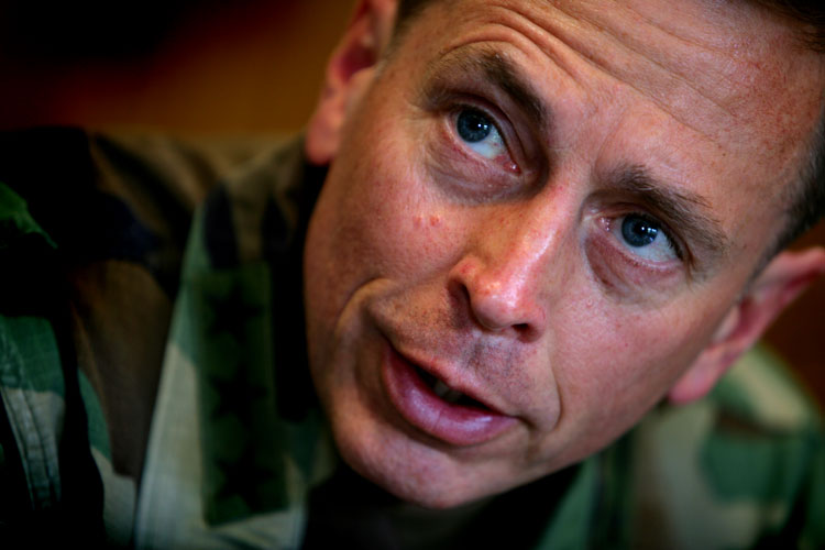 General Petraus How The Mighty Have Fallen : Fort Leavenworth : Kansas