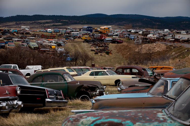 Jims Auto Salvage : Sturgis : South Dakota
