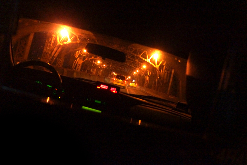 Way Too Early for the Airport : Queensborough Bridge : NYC