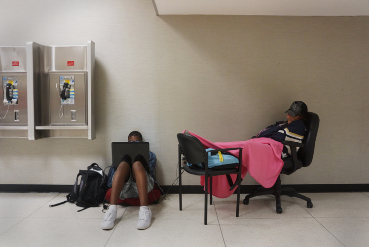 Hanging Out at Terminal 2 : JFK : NYC