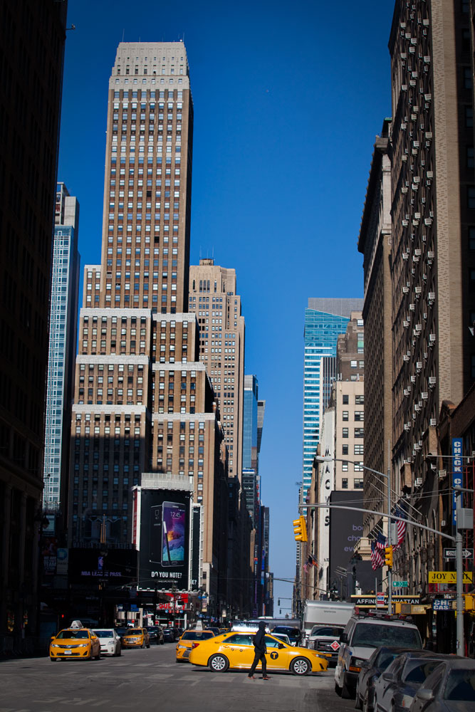 7th Avenue Looking North at Penn : Manhattan : New York City