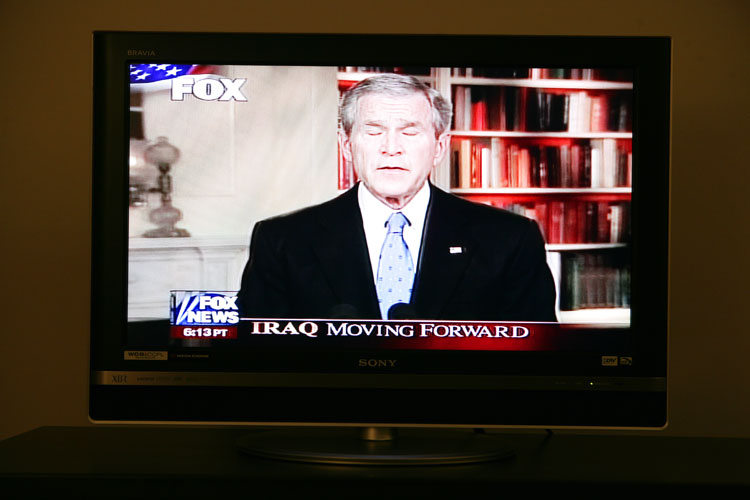 New Vision for Iraq : Presidential Message on TV : DC