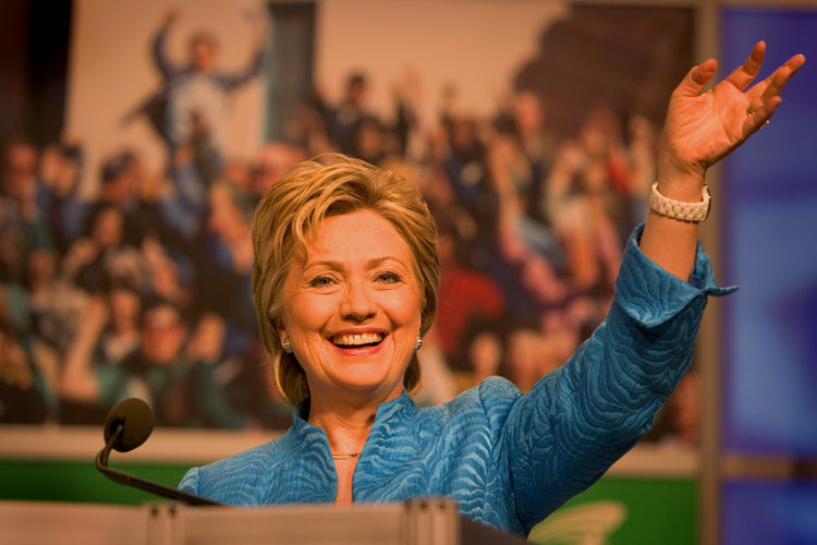Hillary Clinton on a Roll : Washington : DC