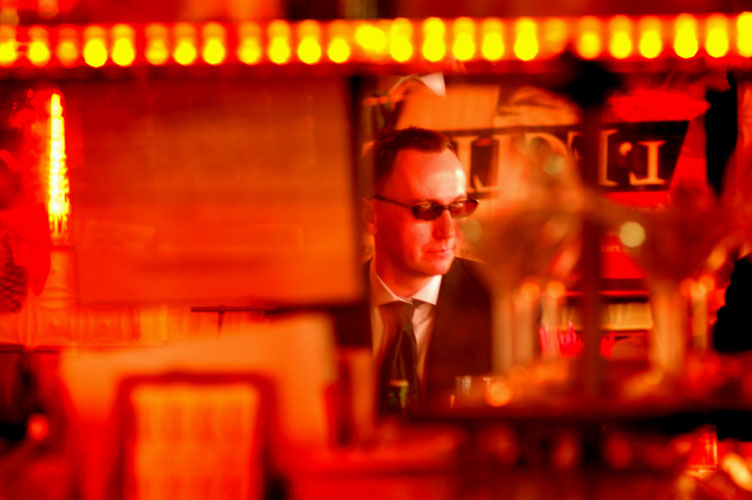 With the FBI? No Ma'am we're Musicians : Red Bar : China Town : NYC