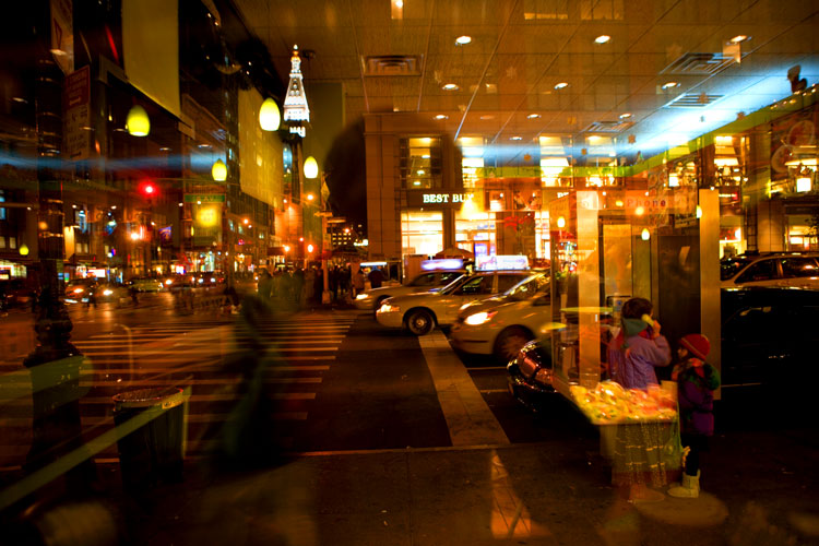Self Portrait with Taxis : 23rd and 7th : NYC