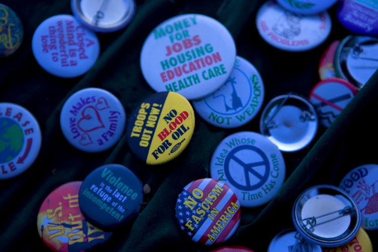 Button Badge Politics : National Mall : DC