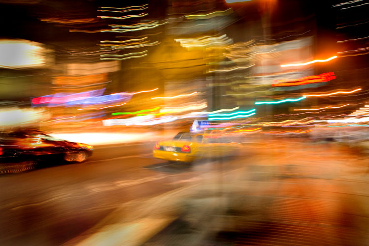 Taxi Cloaking Device Revealed : Columbus Circle : NYC