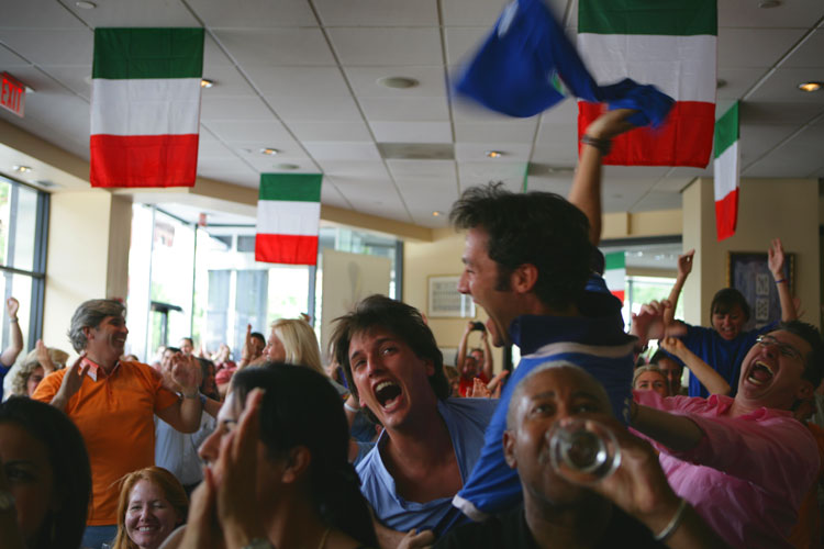 Italy Soccer Champions of the World :  Washington DC