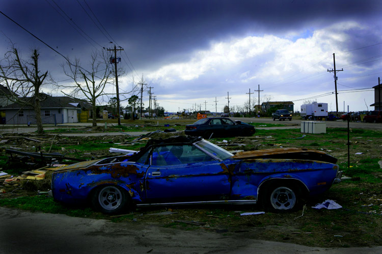 Blue Car : Slidel Louisianna