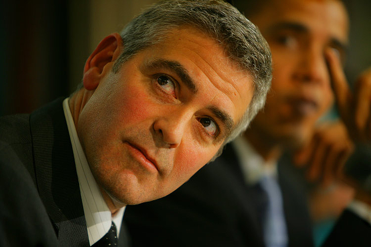 Clooney V Janjaweed  :  National Press Club DC