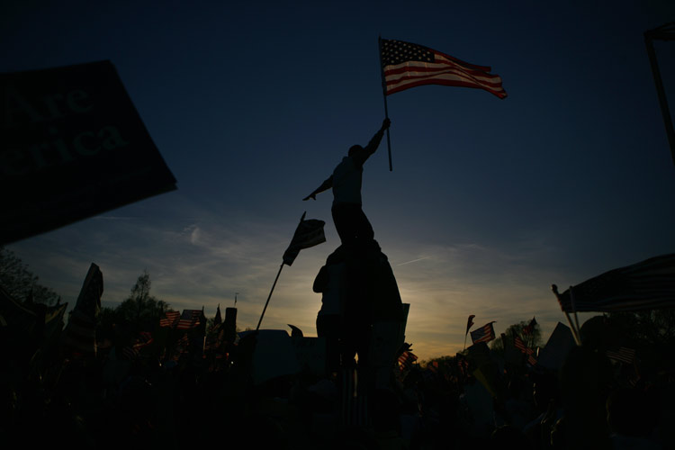 Tower of Hope: Immigrant March Washington DC