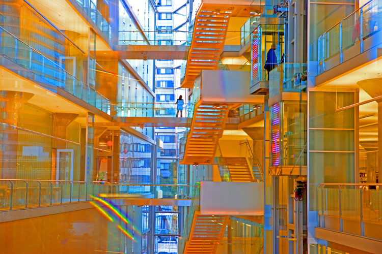 Vision of Learning Through Glass PM :  Minneapolis Central Library