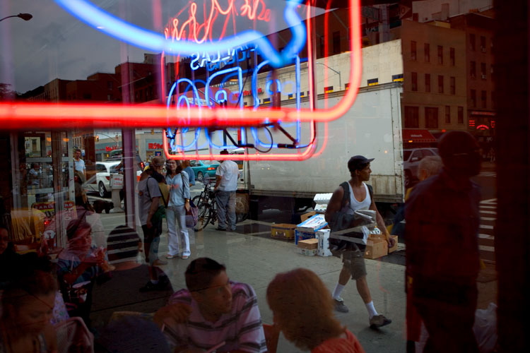 BBQ with a view 23rd and 8th :  NYC