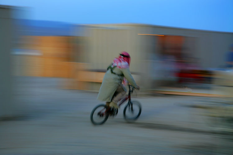 Bicycling Insurgent? Mystery Location?