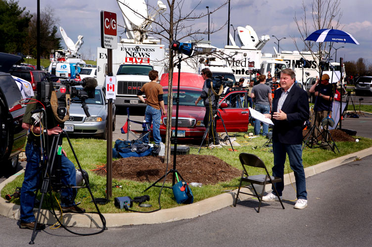 Mega Media : Virginia Tech Campus : Blacksburg Virginia