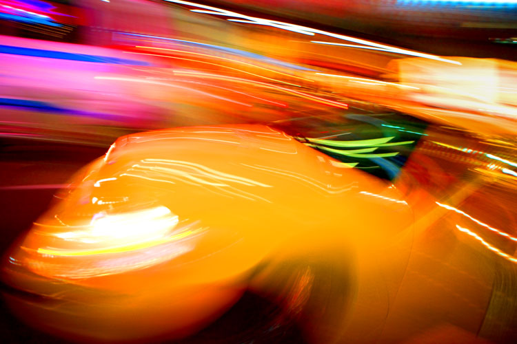 Taxi Blur Madness #8 : 34th St & 7th Av : NYC