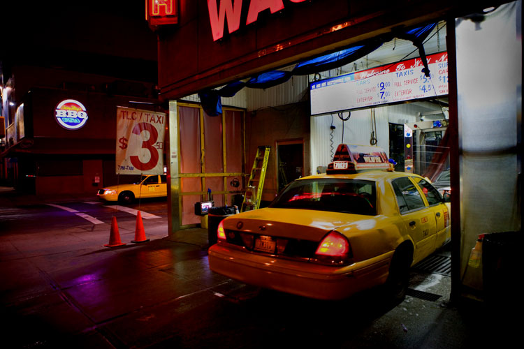 Secret Life Of Taxis #6 : 3-12AM Off The West Side Highway : NYC