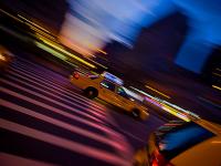 Sunset Taxis : 23rd St and 8th Av : NYC