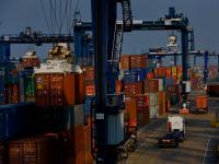 Port of Felixstowe Largest Container Port in the UK : Suffolk : England