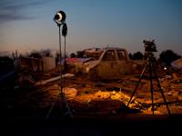 Storm Light : F5 Moore Tornado TV Coverage : Oklahoma