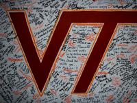Memorial Messages: Virginia Tech Campus Drill Field : Blacksburg Virginia