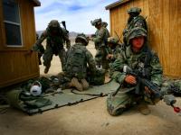 Man Down : Fort Irwin, NTC, California USA